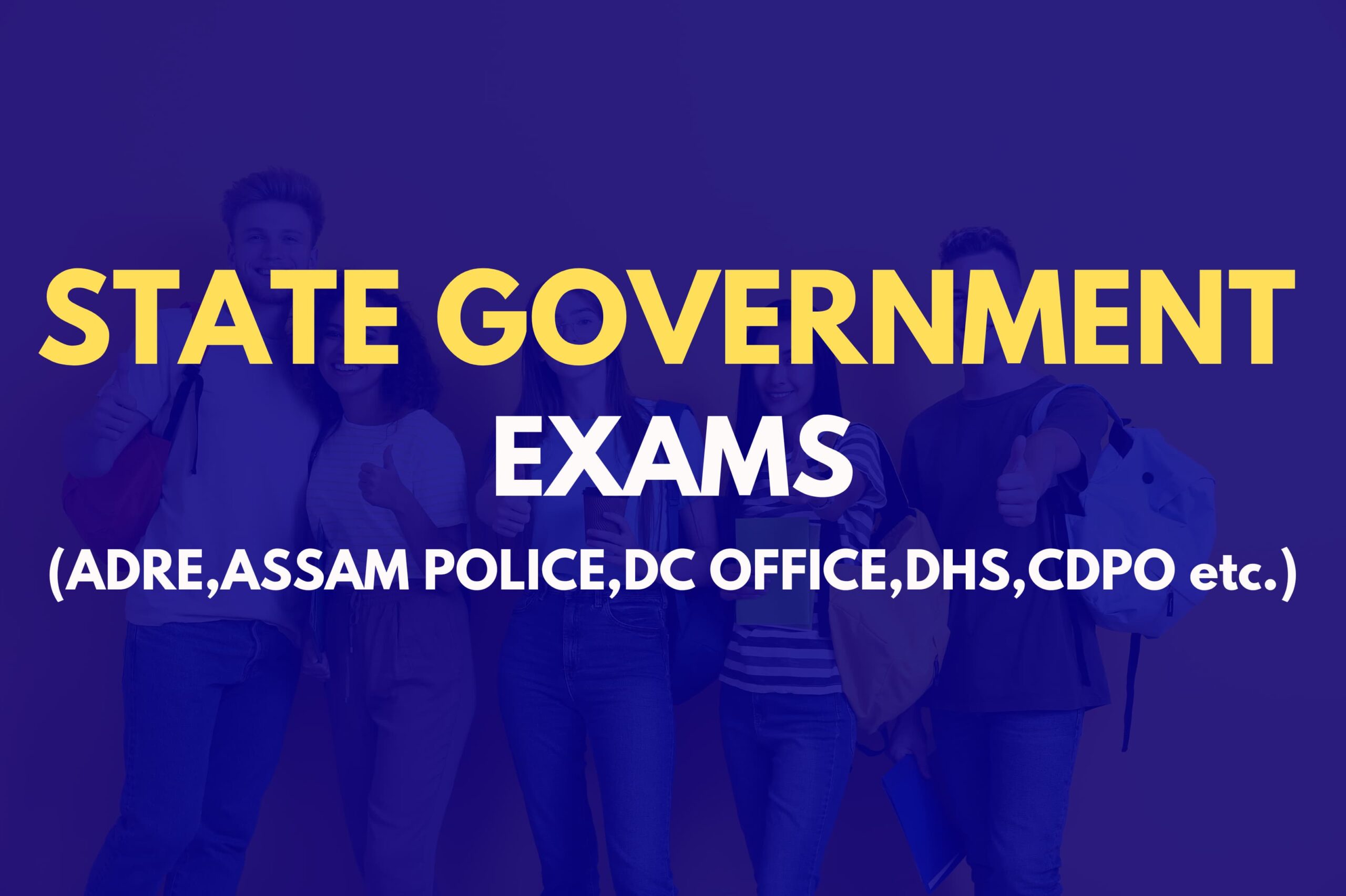 STATE GOVT. EXAM COURSE